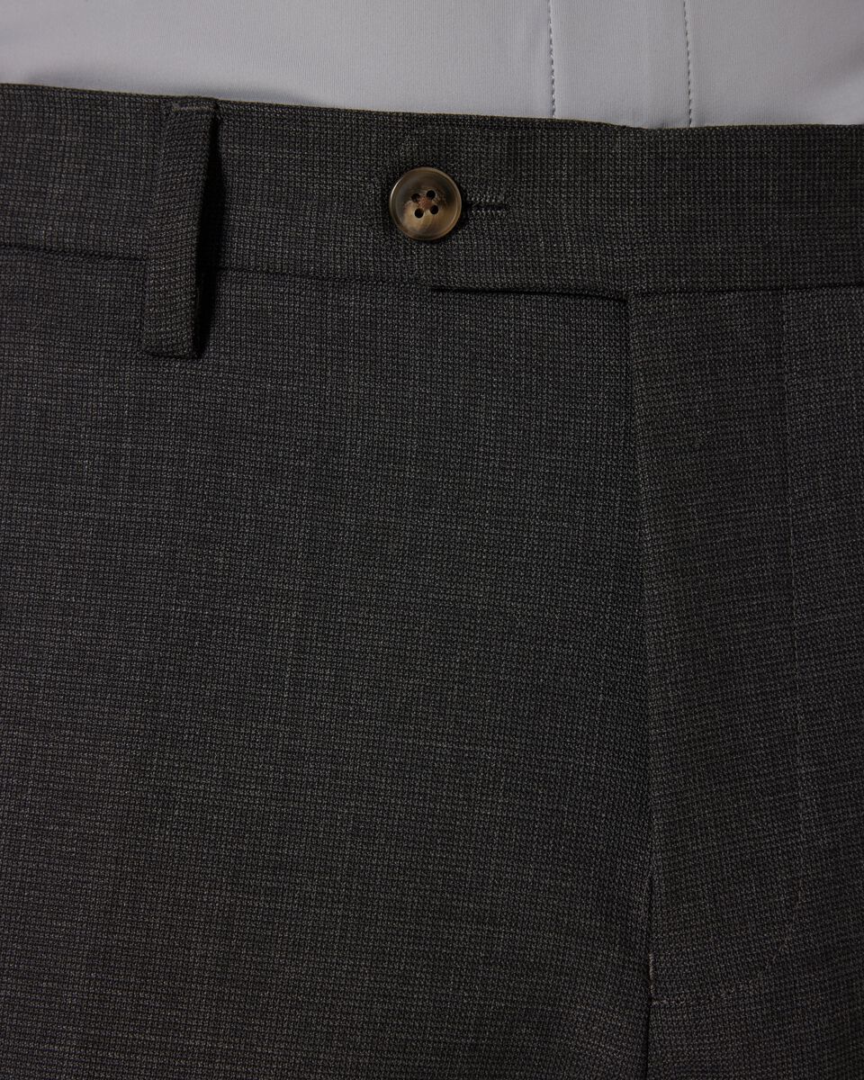Slim Stretch Wool Blend Tailored Pant, Charcoal, hi-res